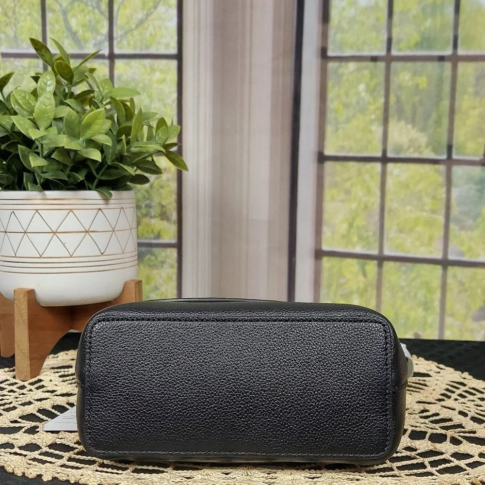 NWT KATE SPADE EMMIE FLAP LEATHER CROSSBODY (K8215 / BLACK)